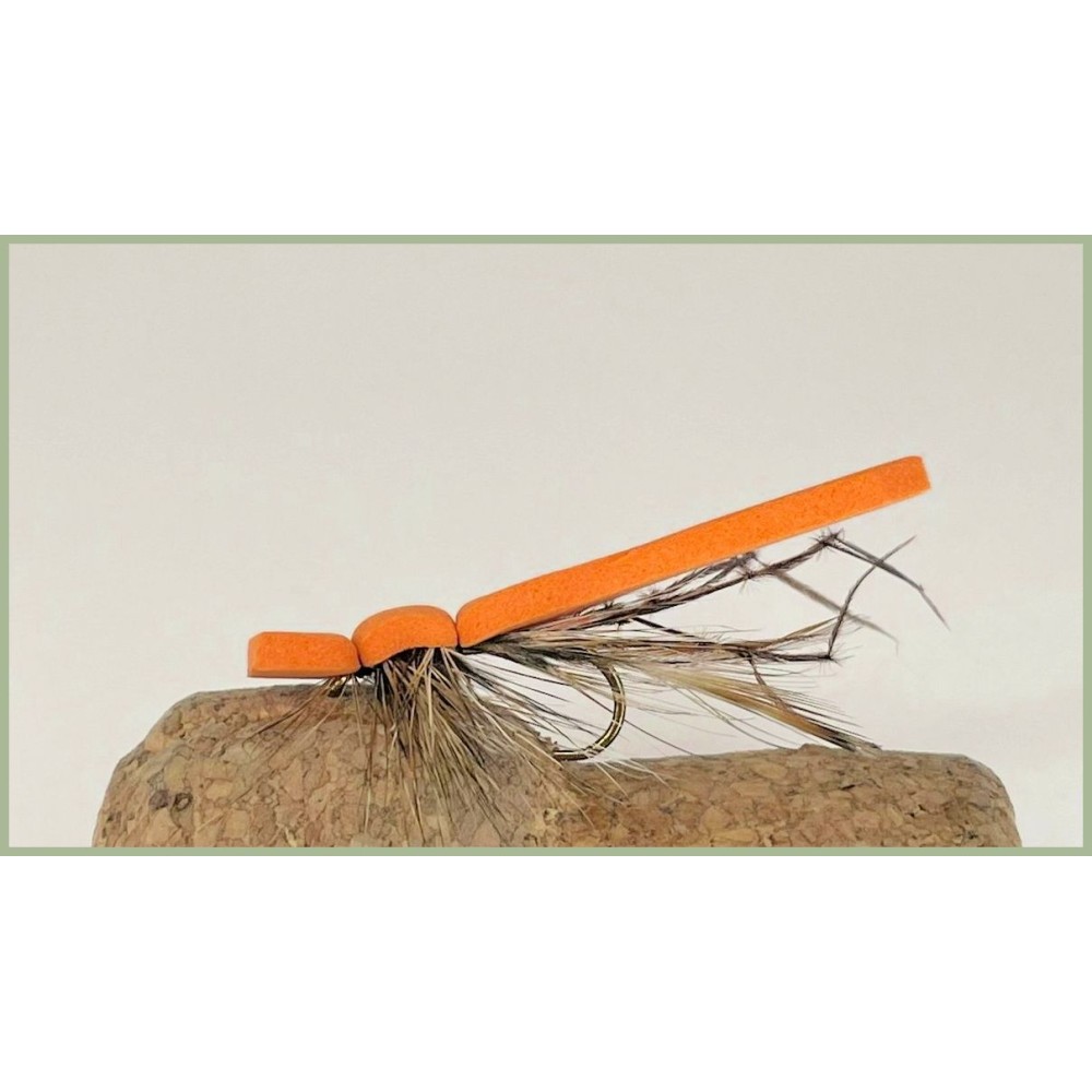 Foam daddy long legs fishing flies variety pack, autumn fishing flies